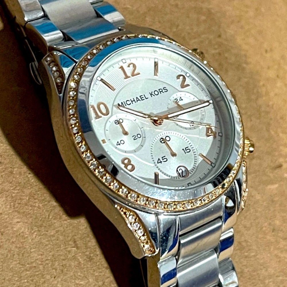 Women's Bradshaw Silver-Tone Stainless Steel Bracelet Watch 36mm